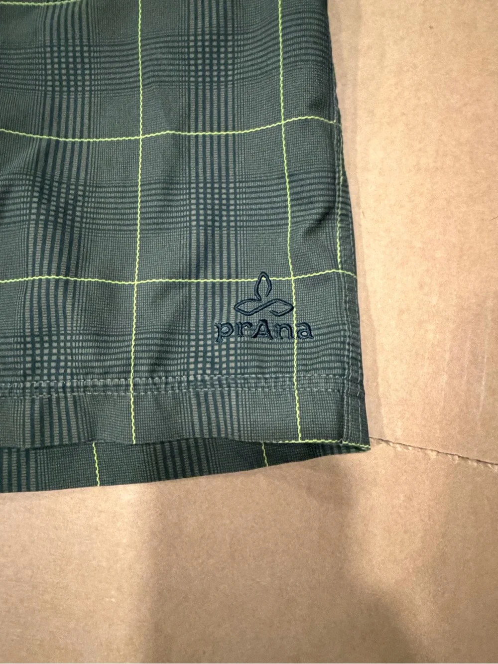 Prana classic plaid